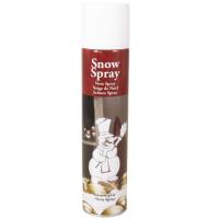 Bombe de neige artificielle blanche en spray