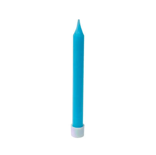 Bougie anniversaire bleue 8ans (x1) REF/BGA1102