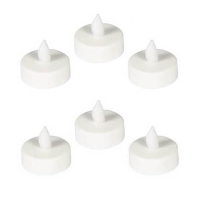 Bougie chauffe plat led blanche