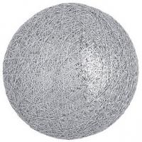 Boule coton argent