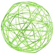 Boule métallique verte (x7) REF/5328