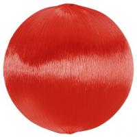 Boule fil scintillant rouge