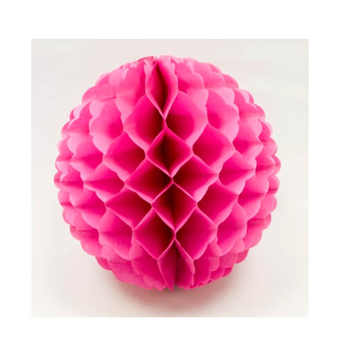 Boule fuchsia a suspendre