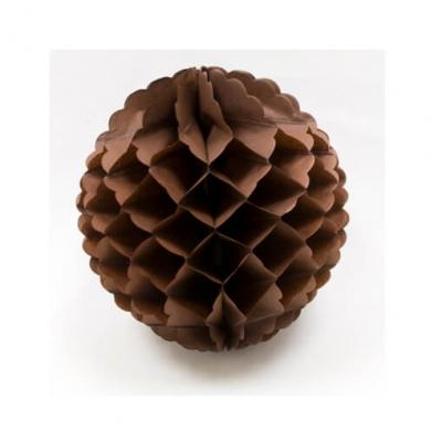 Boule marron a suspendre