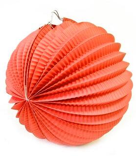 Boule rouge 20cm