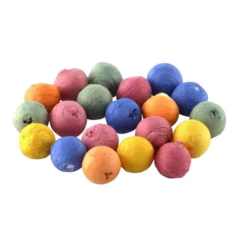 100 boules dancing cotillon multicolore et 5 sarbacanes Cotillons fêtes