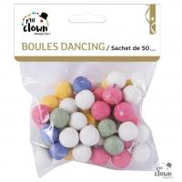 Boules sarbacane multicolore