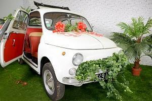 Boutique fete mariage decoration de la voiture invite nord pas de calais