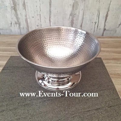 Boutique location materiel de reception pas de calais vasque martele a champagne argent inox cocktail