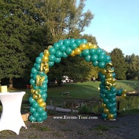 Boutique location materiel pas de calais decoration de salle arche arrondie avec ballons