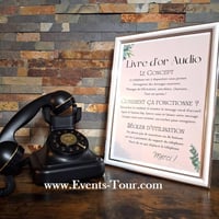 Boutique location materiel pas de calais telephone audio noir livre d or