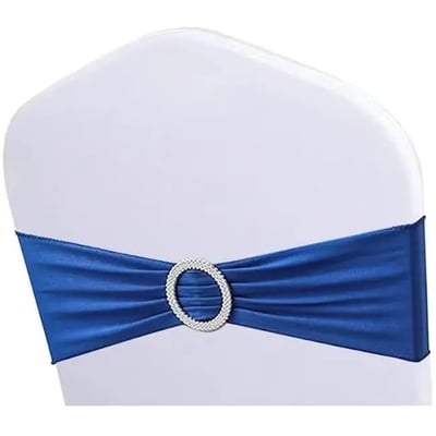 Boutique location pas de calais textile noeud de chaise bandeau anneau bleu royal