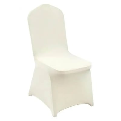 Boutique location textile pas de calais housse de chaise extensible tissu lycra ivoire