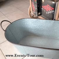 Boutique pas de caalis location cocktail bassine metal zinc champetre