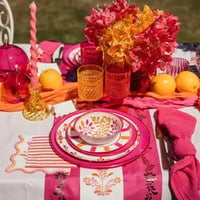 Boutique pas de calais location textile serviette de table tissu coton gaufree fuchsia