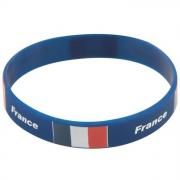 Bracelet souple France (x1) REF/88003 Tricolore: bleu, blanc et rouge
