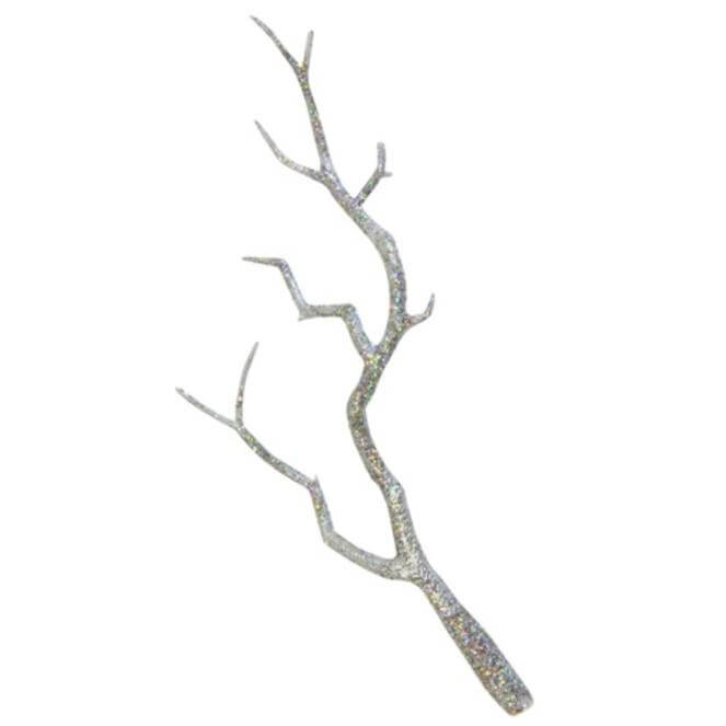 Branche pailletee argent 1