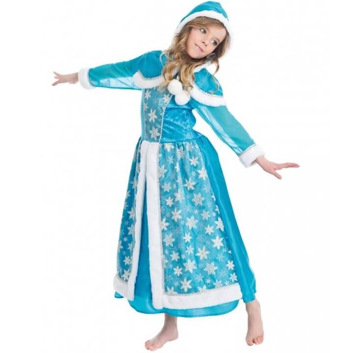 C4120 age 5 6 ans costume enfant fille reine des glaces