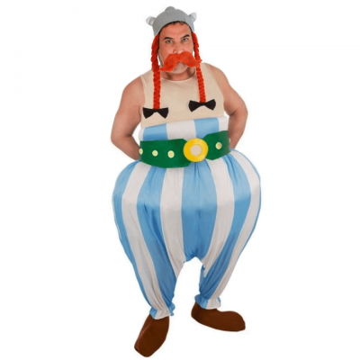 Déguisement complet Obélix taille L REF/C4192L (costume adulte licence Astérix)