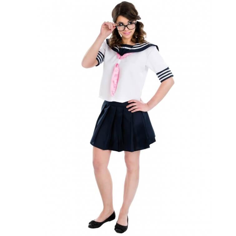 C4198 taille m deguisement femme school girl