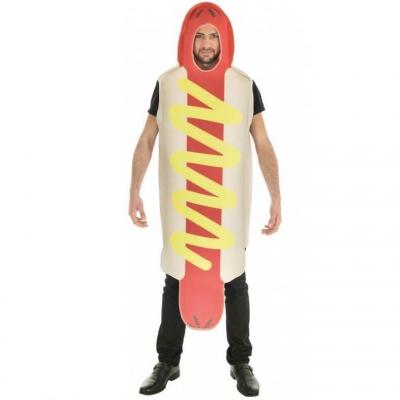 Costume Hot Dog REF/C4236 (Déguisement humoristique adulte taille unique)