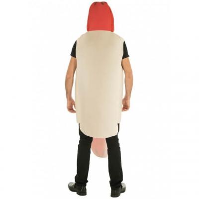 C4236 costume humoristique adulte en hot dog