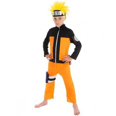 Costume enfant Manga Naruto 116cm 5/6 ans (déguisement sans perruque) REF/C4368116