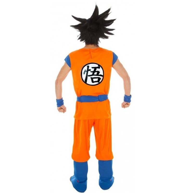 Dragon ball z - deguisement goku saiyan 140 cm taille 8-10 ans, fetes et  anniversaires