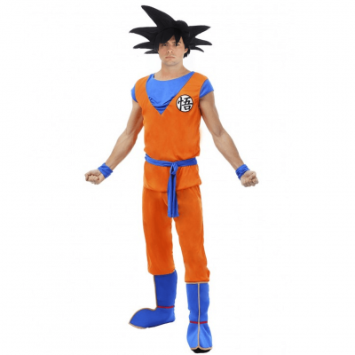 Déguisement adulte Son Goku taille L REF/C4369L Dragon Ball Z (costume sans perruque)