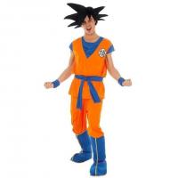 C4369l taille l costume deguisement dragon ball z songoku