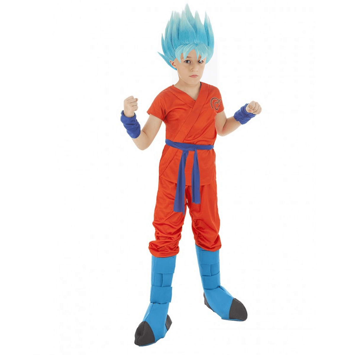 C4378140 age 9 a 10 ans costume deguisement son goku saiyan super dragon ball super