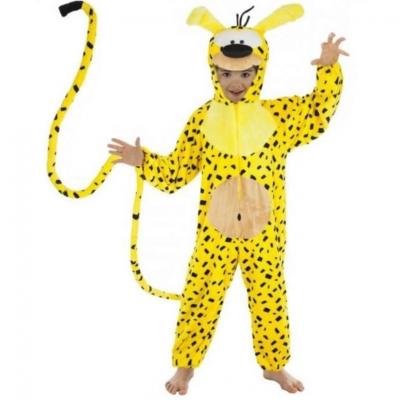 Costume combinaison Marsupilami 116cm REF/C4383116 (Déguisement enfant 5 à 6 ans)