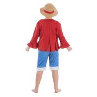 C4612128 taille 128cm deguisement costume manga one piece en luffy