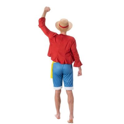 C4612l taille l deguisement costume adulte manga one piece luffy