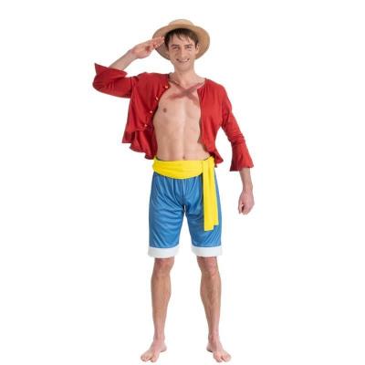 Costume adulte homme en Luffy taille M REF/C4612M Déguisement Manga One Piece