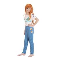 C4613140 taille 140cm 9 10 ans deguisement costume manga one piece nami