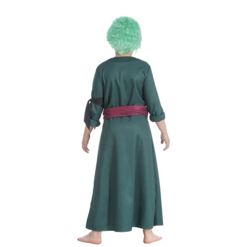 C4614128 taille 128cm age 7 a 8 ans deguisement costume one piece manga zoro