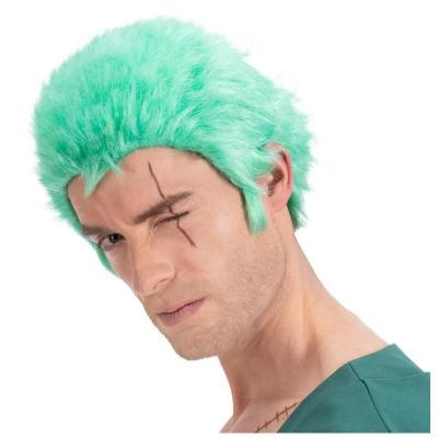 C4621 perruque verte zoro one piece manga