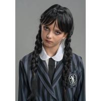 C4625 taille 140cm uniforme mercredi wednesday famille addams halloween