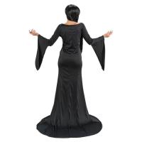C4630 taille l robe morticia mercredi wednesday costume halloween