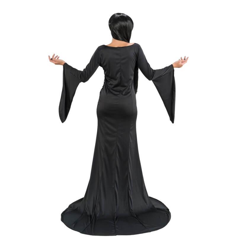 C4630 taille s robe morticia mercredi wednesday costume halloween