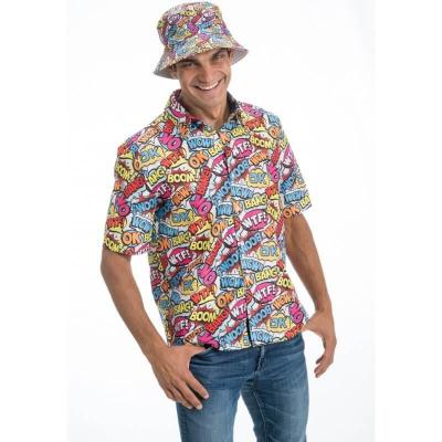 C4649 taillel chemise onomatopees annees 90