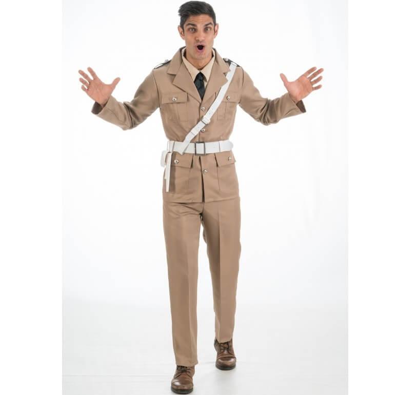 C4669 taille xl costume adulte homme gendarme de saint tropez