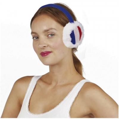 Cache-oreilles adulte France tricolore: bleu, blanc et rouge (x1) REF/22384