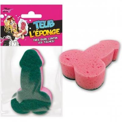Cadeau adulte eponge vaisselle zizi