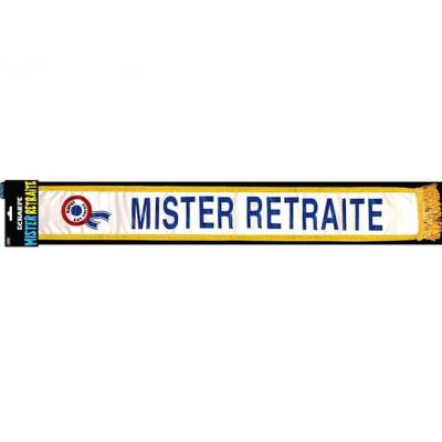 Cadeau echarpe mister retraite pour homme