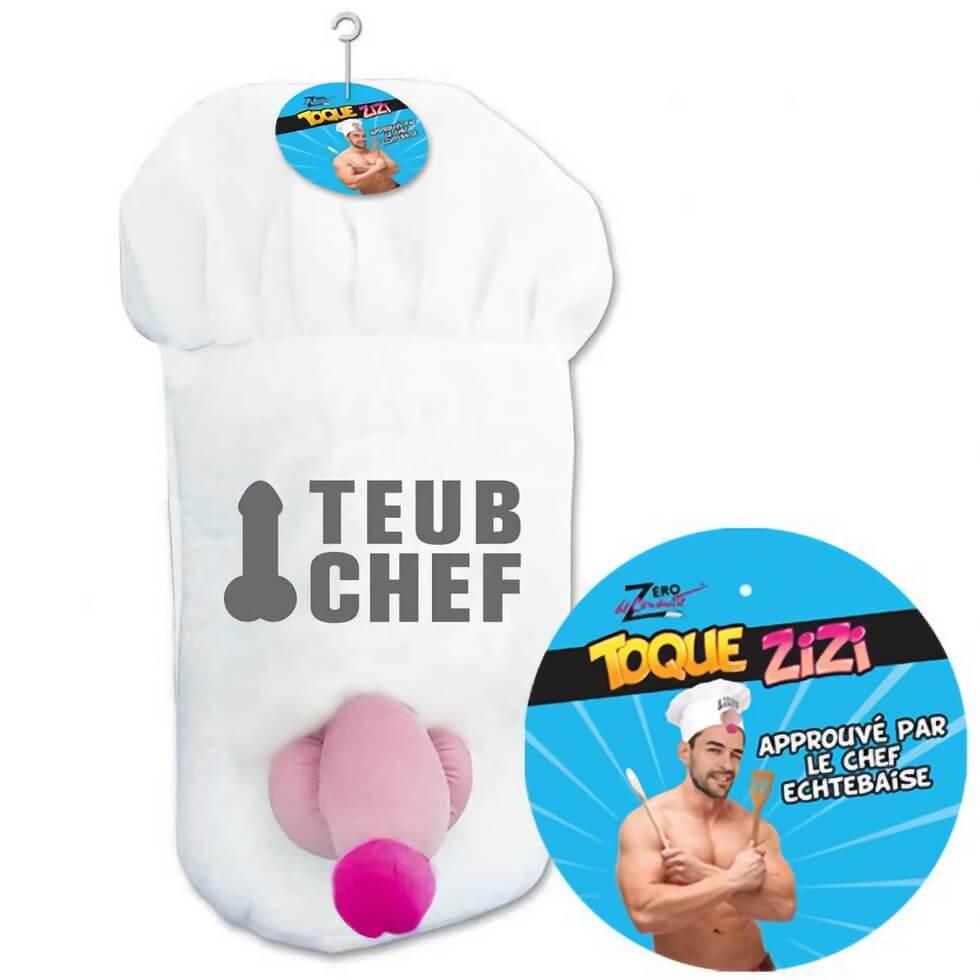 Cadeau humoristique toque zizi chef de cuisine R/SEXG026