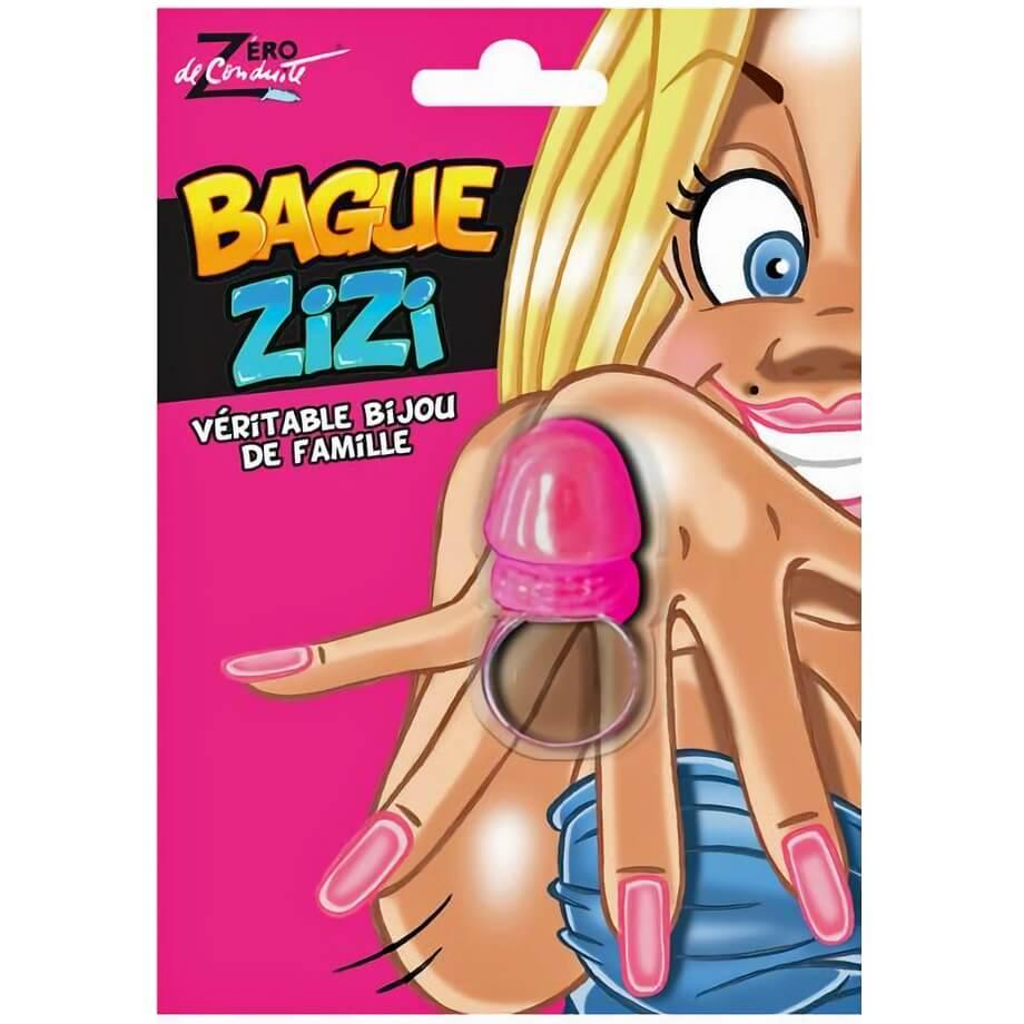Cadeau adulte sexy humoristique bague zizi