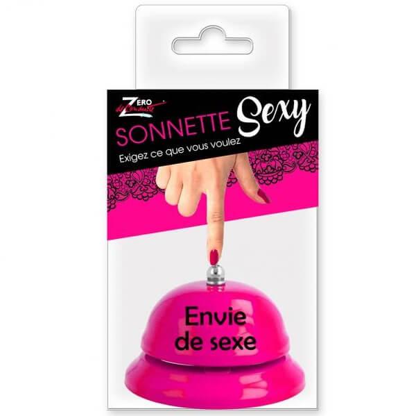 Cadeau adulte sonnette sexy rose fuchsia (x1) REF/SEXR010