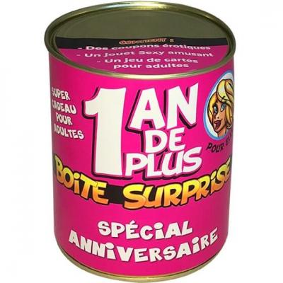 Cadeau coquine surprise humoristique anniversaire femme
